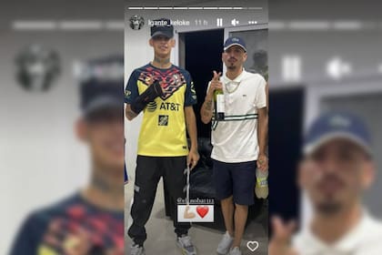 El mensaje de apoyo del cantante (Foto Instagram @lgante_keloke)