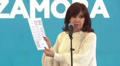 El mensaje de Cristina Kirchner para Alberto Fernández