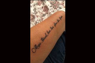 "Gracias por colmar de amor mi corazón"