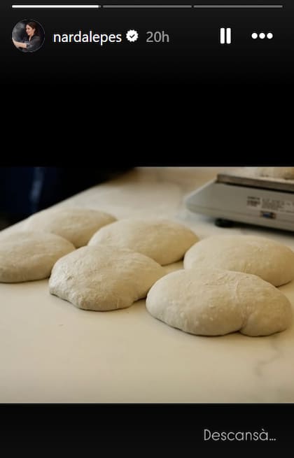 El mensaje de despedida que publico Narda Lepes a Germán Torres en Instagram (Fuente: @nardalepes)