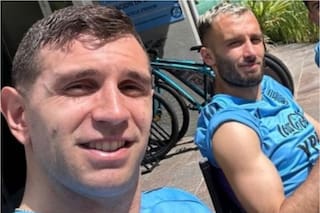 El mensaje de Dibu Martínez para Germán Pezzella tras confirmarse su grave lesión