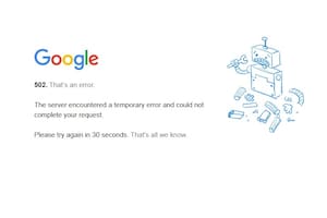 Se cayó Google: usuarios reportaron problemas para utilizar el buscador