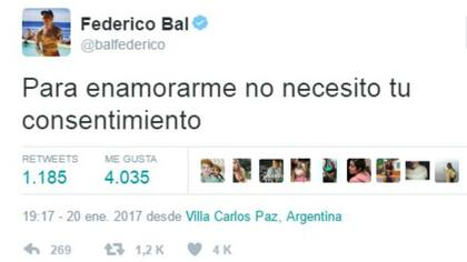 El mensaje de Fede Bal... ¿a Laurita?