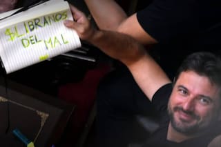El gesto de Juan Grabois durante el ingreso de Milei al Congreso