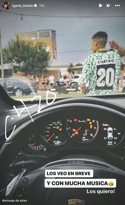 El mensaje de L-Gante desde la cárcel que ilusionó a sus fanáticos (Foto: Instagram)