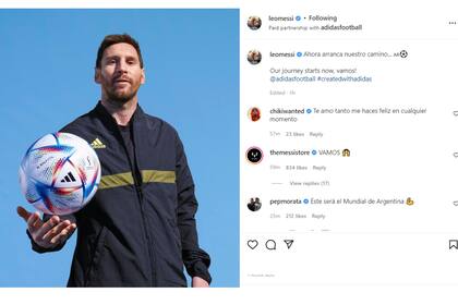 El mensaje de Leo en sus redes sociales a pocas horas del Sorteo de la Copa del Mundo