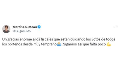El mensaje de Martín Lousteau para el recuento de votos