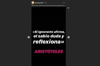 El mensaje de Pauls para sus críticos