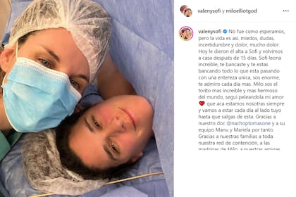 El mensaje de Sofía Elliot, actriz ex Casi Ángeles y Valentina Godfrid, después del nacimiento prematuro de su hijo Milo