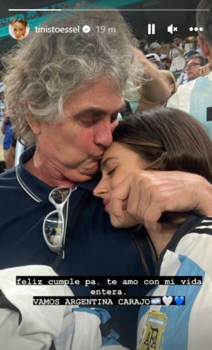 El mensaje de Tini Stoessel tras el triunfo de Argentina en el Mundial