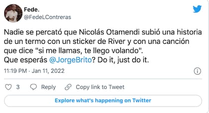El mensaje de un hincha de River para el presidente del club