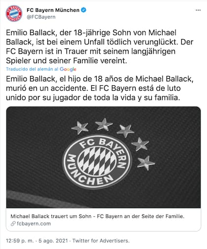 El mensaje del Bayern Munich