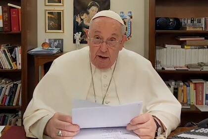 El mensaje del papa Francisco por video para los jueces argeninos