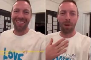 El mensaje en español de Chris Martin para Messi que sorprendió a todos