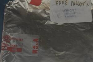 El mensaje encontrado por un pasajero en un vuelo de Iberia.