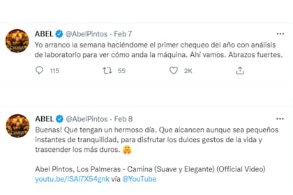 El mensaje que compartió el músico en su Twitter y que preocupó a sus fanáticos