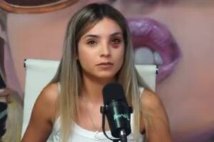 El mensaje que compartió Emily Ceco tras denunciar a su marido, Santiago Martínez, por violencia de género (Foto: Captura de video / Bondi)