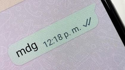 El mensaje que no muchos entienden su significado.