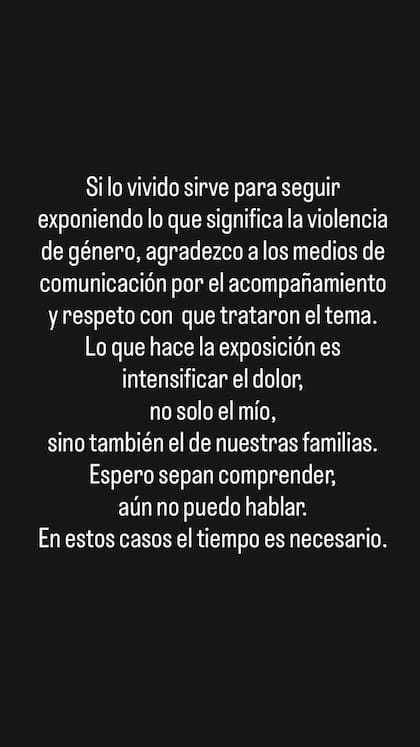 El mensaje que Romina Gaetani compartió en sus redes sociales