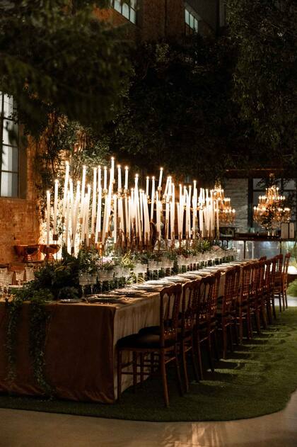 El menú incluyó lomo con salsa Maitre Dijon y gremola de naranja con emulsión de batata del campo y zucchini relleno de peperonatta, y sorbete de limón siciliano al agua con toque de menta fresca.