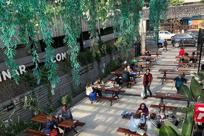 El Mercado de Belgrano está construido sobre unos terrenos que fueron cedidos en 1875 por la familia de José Hernández, el escritor del Martín Fierro