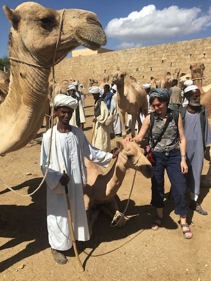 El mercado de camellos en Eritrea
