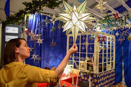 El mercado de compras navideño de Belen es considerado uno de los mejores del mundo (Instagram steelstacks_pa)
