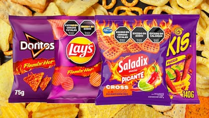 El mercado de los snacks picantes tuvo un crecimiento abrumador en la Argentina en los últimos meses