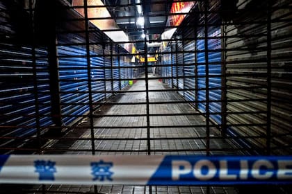 El mercado en Wuhan que ha sido vinculado al origen del coronavirus