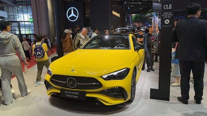 El Mercedes-Benz CLE 300 4MATIC en el salón