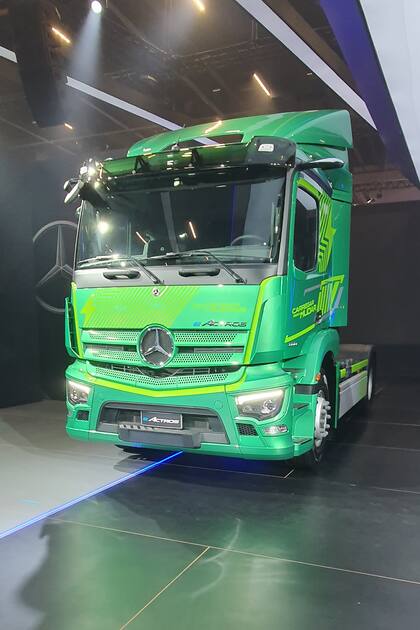 El Mercedes-Benz eActros promete una buena autonomía