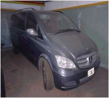 El Mercedes Benz Viano 2013 que participará de la subasta