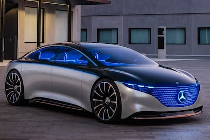 El Mercedes-Benz Vision EQS Concept
