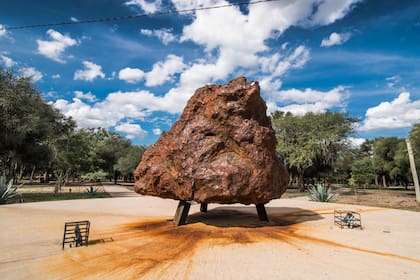 El meteorito El Chaco, el más grande de Campo del Cielo.