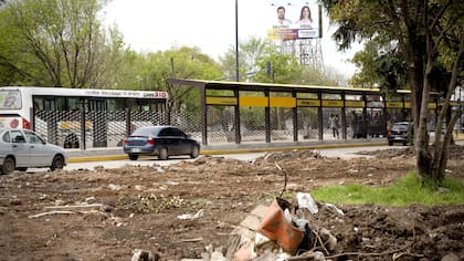El Metrobus cubre Tres de Febrero y sólo entra 600 metros en San Martín