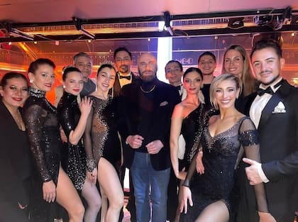 El miércoles sorprendió a todos al visitar una famosa tanguería en el barrio de Barracas, donde presenció un show