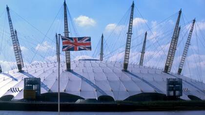 El Millennium Dome de Londres ahora se conoce como el O2 Arena y se ha convertido en la sala de espectáculos por excelencia de la capital británica