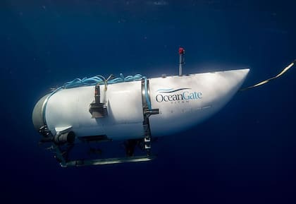 El mini submarino Titan, de la firma OceanGate, implosionó con cinco personas a bordo