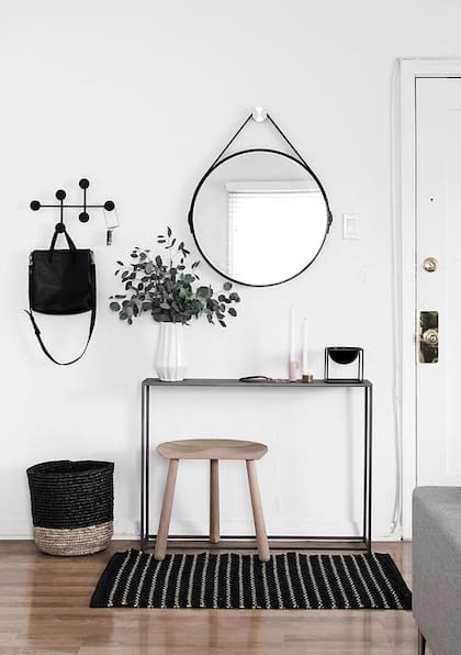 El minimalismo también se impone en este espacio