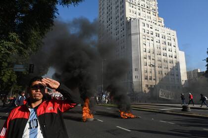 El Ministerio de Desarrollo Social (Av. 9 de julio 1925) suele ser escenario de protestas y cortes de calle
