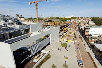 El Ministerio de Educación de la Villa 31 una de las obras del Gobierno de la Ciudad