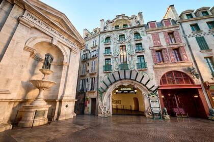 El Ministerio de Magia, recreado en Epic Universe