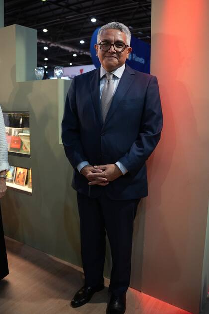 El ministro consejero de la embajada del Perú, Giancarlo Gálvez Alvarado