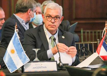 El ministro de Agricultura, Ganadería y Pesca de la Nación, Julián Domínguez presentó el año pasado el plan GanAr para créditos por $100.000 millones