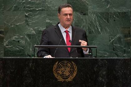 El ministro de Asuntos de Exteriores de Israel, Yisrael Katz