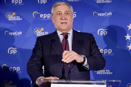 El ministro de Asuntos Exteriores de Italia, Antonio Tajani. Kike Rincón - Europa Press