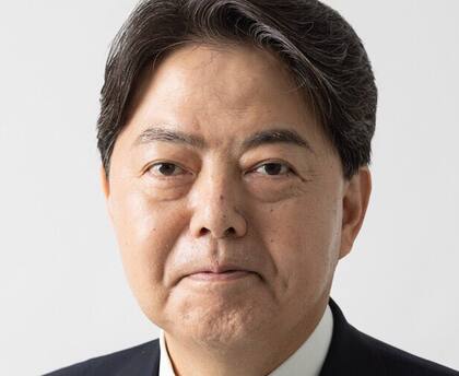 El ministro de Asuntos Exteriores de Japón, Yoshimasa Hayashi