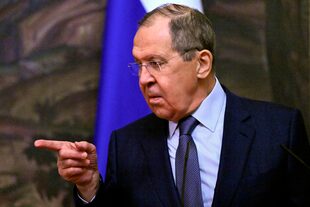 El ministro de Asuntos Exteriores ruso Sergey Lavrov,