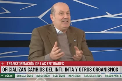 El ministro de Desregulación y Transformación, Federico Sturzenegger en LN+