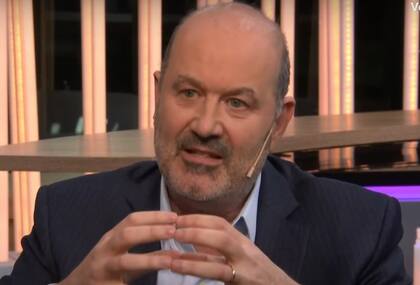 El Ministro de Desregulación y Transformación del Estado, Federico Sturzenegger, entrevistado en la señal TN